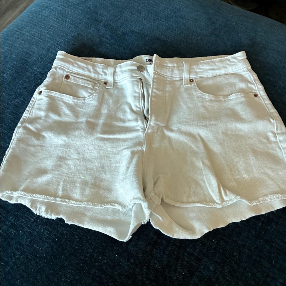Levi's White Jean Shorts for Women